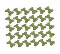 VALICLUD Portable Moxa Patches 30 Pieces Small Blank Moxa Stickers for Arm Use Temporary Body Sticker Random Color