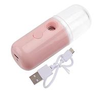 VALICLUD Portable Nano Facial Mister USB Rechargeable Face Sprayer Hydrating Steamer for Women Skin Care Deep Moisturizing and Soothing Irritation with Smooth Handheld Design Random Color