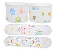 VALICLUD Portable Newborn Belly Band for Adjustable Soft Breathable Fabric Cute Cartoon Patterns Umbilical Cord Cover Essential Protection for Sensitive Skin