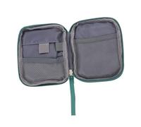 VALICLUD Portable Oxford Cloth Emergency Kit Bag Small Lightweight Travel Medicine Pouch with Capacity Water Resistant Storage for Outdoor Mountaineering and Daily Use