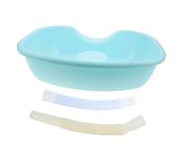 VALICLUD Portable Plastic Shampoo Basin with Neck Support Soft Flexible Hair Washing Tray for Bedridden Elderly Pregnant Women and Patients Comfortable for Sensitive Skin