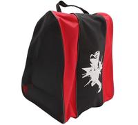 VALICLUD Portable Roller Skates Pouch Storage Bag for Inline Skates Shoes Red Cloth Material with Easy to Clean Feature Stylish Simple Design for Outdoor Use