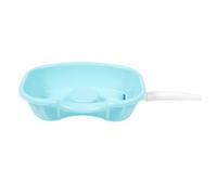 VALICLUD Portable Shampoo Bowl for Hair Washing with Curved Edge and Ergonomic Basin Shape, Fits Neck Curve for Convenient Bed Hair Washing, for Seniors and Nurses in Household Or Bedside