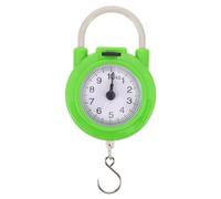 VALICLUD Portable Small Spring Luggage Weight Scale Manual Travel Suitcase Hook Mechanical Scale Plastic Metal Compact Lightweight for Accurate Weighing
