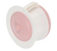VALICLUD Portable Urinal for Women Chamber Pot with Lid, Not Easy to Be Broken Plastic Urine Pot for Night Use, Pink PP Bedpan for, 1 Set