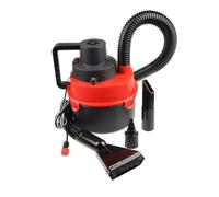 VALICLUD Portable Wet Dry Handheld Vacuum Cleaner with Flashlight Compact Car Duster for Quick Dirt Removal Lightweight Design for Easy Carrying for Car Interior Cleaning Red