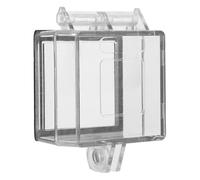 VALICLUD Power Button Cover Transparent Plastic Switch Guard Protector for Computer Tower Elevator Emergency Use Dustproof Shield