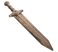 VALICLUD Pretend Play Wide Sword Prop Lightweight Simulated Ancient Sword Costume Accessory for Cosplay Halloween and Dress Up Activities