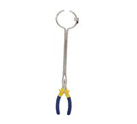 VALICLUD Professional Graphite Crucible Plier Long Melting Tool for Safe Metal Refining and Smelting Applications Compact Design for Jewelry Making and High Temperature Processing