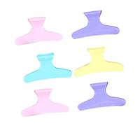VALICLUD Professional Hair Clips Salon Hair Clips 24Pcs 3.14X1.96X1.1 Inch Fixed Tooth Design Non-Slip Grip for Hairdressers and Stylists and Sectioning