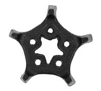 VALICLUD Professional Iron Teapot Stand Heat-resistant Kettle Holder for Home and Tearoom Use Stable Five-point Star Rack Suitable for Office Hotels and Outdoor Tea Ceremony