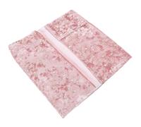 VALICLUD Protective Cloth Book Sleeve for Paperbacks with Zipper, Sturdy Hard-Wearing Fabric Cover, Pink Colour, Beautiful Pattern, Suitable for Personal and Business Use