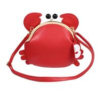 VALICLUD Pu Crab Shaped Handbag Cross Body Shoulder Bag for Women with Comfortable Long Time Use Features Stylish and Elegant Design, Mermaid Gifts for Women and Girls