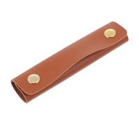 VALICLUD Pu Leather Bag Handle Protector Cover for Luggage and Duffel Bags, Brown Hand Cover with Labour-saving Design, Comfortable and Sturdy Travel Accessory for Daily Use