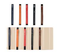 VALICLUD Pu Leather Pencil Case for Tablet Stylus with Shock and Scratch Protection, Blue Elastic Pocket Sleeve Holder Compatible with Pro and Mini Tablets, for Everyday Carry