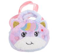 VALICLUD Purse Zipper Closure Cute Cartoon Shoulder Bag for Girls for Outdoor Travel Shopping and Little Princesses