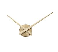 VALICLUD Quartz Clock Mechanism Diy Large Wall Clock Hands Needles 31cm Hour 39cm Minute Golden Metal for Living Room Decoration Without Battery