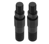 VALICLUD Quick Release Bite Alarm Adapters and Wide Compatibility with Reliable Signal Transmission 2pcs Black PC and Rubber Material for Fishing Rods for Fishing the Beach or River