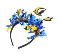 VALICLUD Ramadan Hair Hoop Headband Star and Design Comfortable and Secure for Eid Mubarak Celebrations for Party Photo Booth Props and Decorations