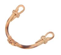 VALICLUD Rattan Teapot Handle Replacement U-Shape Detachable Kettle Grip for 6-8Cm Ceramic and Cast Iron Tea Pots, Rustic Pot Handle Accessory for Kung Fu Tea Set