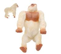 VALICLUD Realistic Chimpanzee Figurine for Educational Animal Model Soft Filled Gorilla Figure Creative Biology Gift