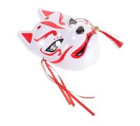 VALICLUD Realistic Fox Mask Full Face for Women Lifelike Animal Design with Eye Comfortable Halloween Costume Accessory for Fancy Dress Party Cosplay and Masquerade Events