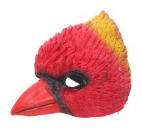 VALICLUD Realistic Halloween Animal Cosplay Mask with Sculpted Bird Beak Design, Comfortable Pu Material, Secures with Elastic Strap for Party and Festival Use