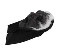 VALICLUD Realistic Halloween Witch Mask for Adults with Lifelike Tongue and Textured Surface Breathable Masquerade Prop for Scary Cosplay Wizard Dress Up Party Accessory