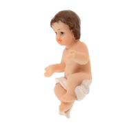 VALICLUD Realistic Jesus Figurine Resin Sculpture Detailed Christ Statue for Home Office Table Decor Religious Spiritual Ornament for Christian Collection