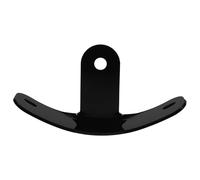 VALICLUD Rear Side Curved Mounting Bracket for Cruiser Motorcycles, Compact Passenger Peg Bracket with Motorcycle Side Stand Support Accessory