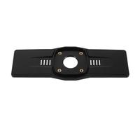 VALICLUD Rear View Mirror Back Plate Panel, Rearview Dash Cam Holder, Plastic Black Universal Fit for Dash Cam and Camera, Secure Installation, Wide Rear View, Car Dvr Accessory