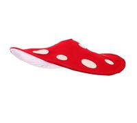 VALICLUD Red Mushroom Hat Cosplay Accessory Soft Comfortable Fit Adult Mushroom-shaped Party Headwear for Halloween Birthday Costume Events