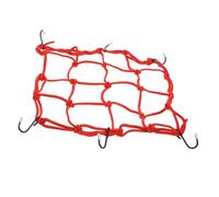 VALICLUD Reflective Motorcycle Helmet Cargo Net Elastic Latex Luggage Rope Anti-breaking Storage Holder for Safe Night Riding
