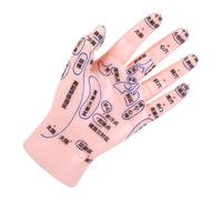 VALICLUD Reflexology Hand Model Durable Training Tool for Tcm Education Massage Practice Clearly Labeled Acupoints for Easy Learning Simulation Healthcare and Massage