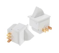 VALICLUD Refrigerator Door Light Switch 2pcs - Efficient Light Activation Plastic Metal Switch for Home Use Fridge Repair