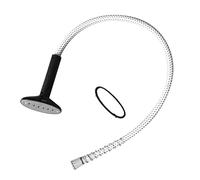 VALICLUD Replacement Garment Steamer Hose with Brush Head Heat-resistant Steam Tube Assembly for Clothes Care Dual Cleaning Nozzle and Flexible Iron Steamer Replacement Part for Home Use