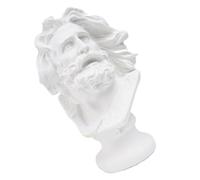 VALICLUD Resin Portrait Sculpture Bust for Home Decor Stable Base Artistic Sketching Practice Craft Ornament Desktop Decoration gift for for for for for for for Artists and Art Lovers