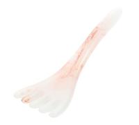 VALICLUD Resin Three-Prong Scalp Massage Comb for Women Portable Lightweight Head Massager for Fatigue Relief Smooth Polished Surface for Scalp Neck Temples and Face Spa Therapy