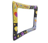 VALICLUD Retirement Themed Inflatable Photo Frame Lightweight PVC Selfie Booth Prop Party Decor for Farewell and Celebration Events