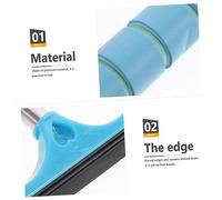 VALICLUD Retractable Car Rearview Mirror Wiper Blue Extendable Windshield Cleaner Tool Car Window Squeegee Easy Control Dust and Water Removal for Safe Driving
