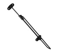 VALICLUD Retractable Closet Rod Telescopic Pull Out Hanger Rail Space Saving Black Solid Extending Wardrobe Clothes Rod for Top Mounting and Second Row Hanging