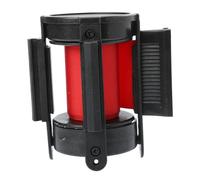 VALICLUD Retractable Hotel Barrier Belt Meters Long PVC Safety Tape Outdoor Crowd Control Isolation Ribbon for Supermarkets Airports Banks and Public Areas