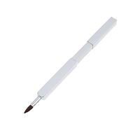 VALICLUD Retractable Lip Brush Portable Nylon Fiber Applicator with Metal Tube for Effortless Lip Makeup for Travel Daily Use Premium Bristles for Precise Application Handy Makeup Tool