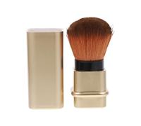 VALICLUD Retractable Makeup Brush Fashion Design for Foundation and Blush with Full Coverage Multi-functional Plastic Handle in Golden Colour Suitable for Professional and Home Use