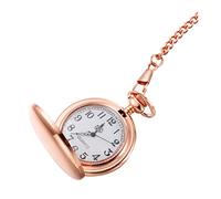 VALICLUD Retro Two-Faced Quartz Pocket Watch for Men, Classic Alloy Material with Easy-to-Read Dial, Vintage Style Portable Watch a Gift or Decoration