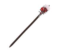 VALICLUD Retro Wooden Hairpin for Traditional Chinese Style Hair Accessory Elegant Simple Hair Chopstick for Hanfu and Everyday Wear