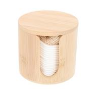 VALICLUD Reusable Bamboo Fiber Makeup Pads for Face Cleansing and Cosmetic Removal Soft White Triple Cotton Rounds for Home Use Compact and Washable Makeup Tool for Women