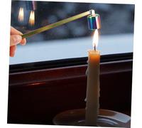 VALICLUD Reusable Candle Snuffer Cap for Scented Pillar and Tealight Candles Fire Extinguisher Cover to Prevent Smoke and Wax Mess