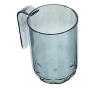 VALICLUD Reusable Unbreakable Toothbrush Holder Cup for Family Use Portable Simple Bathroom Tumbler Easy to Clean Plastic Rinse Cup for Travel and Home Stylish Design