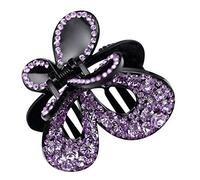 VALICLUD Rhinestone Hair Claw Clip for Women Elegant Jaw Clip with for Everyday Use Quick Hair Organization Stylish Accessory for Formal and Casual Hairstyles
